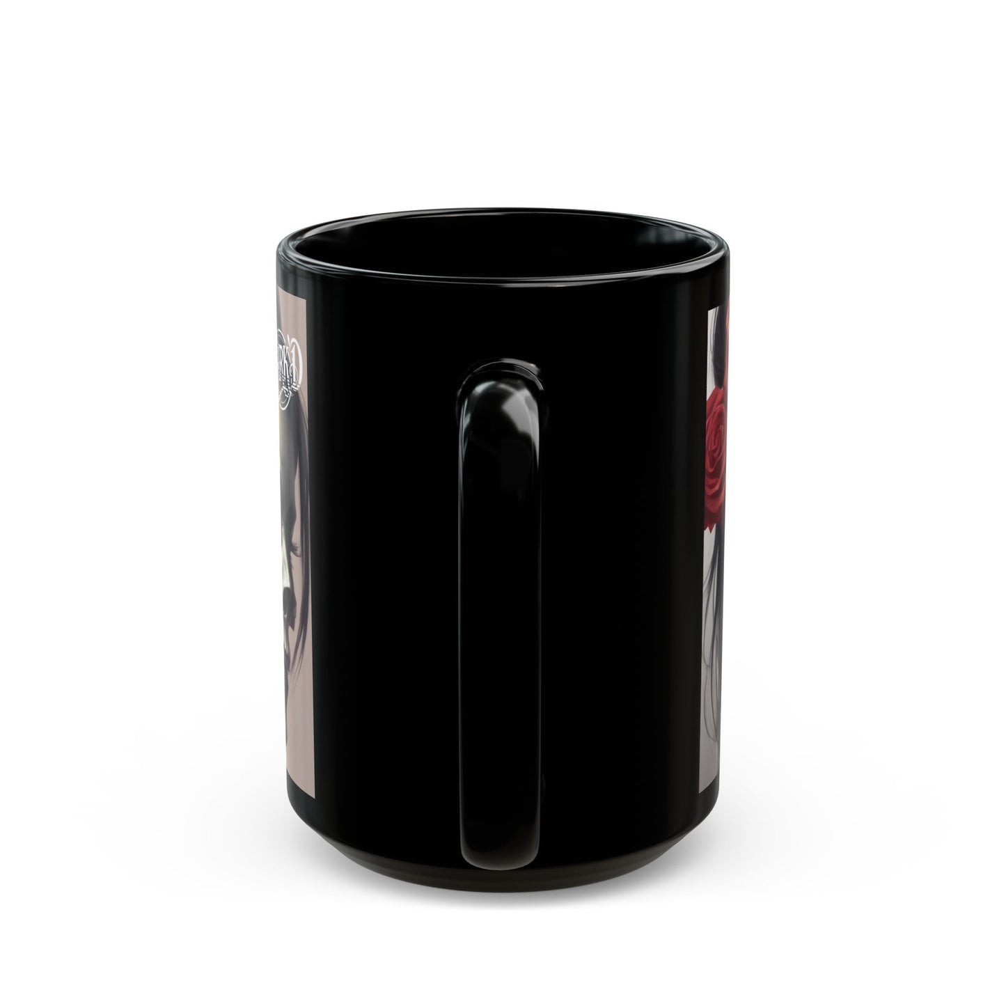 SkullGirl , Black 11oz/15oz Coffee Cup, DarkArt