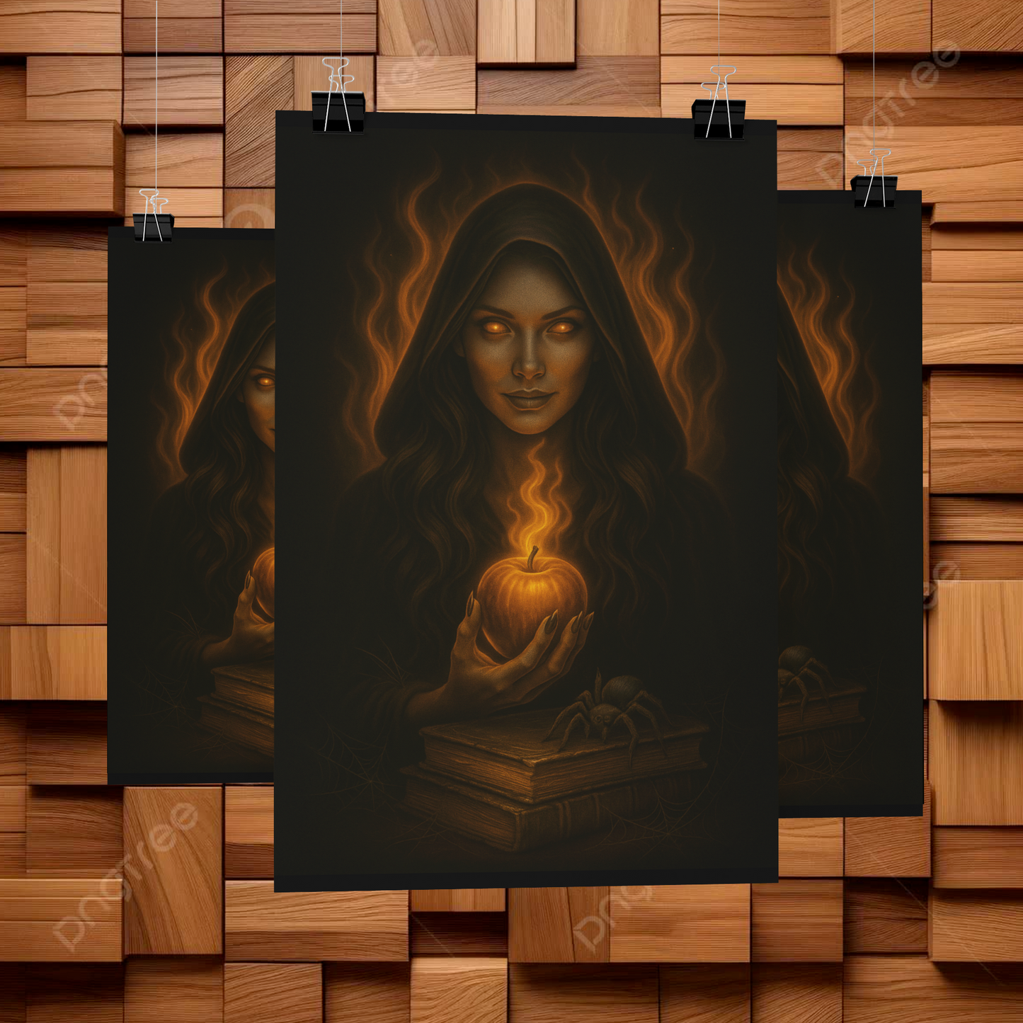 Mystic/Gothic Woman Poster/ DarkArt