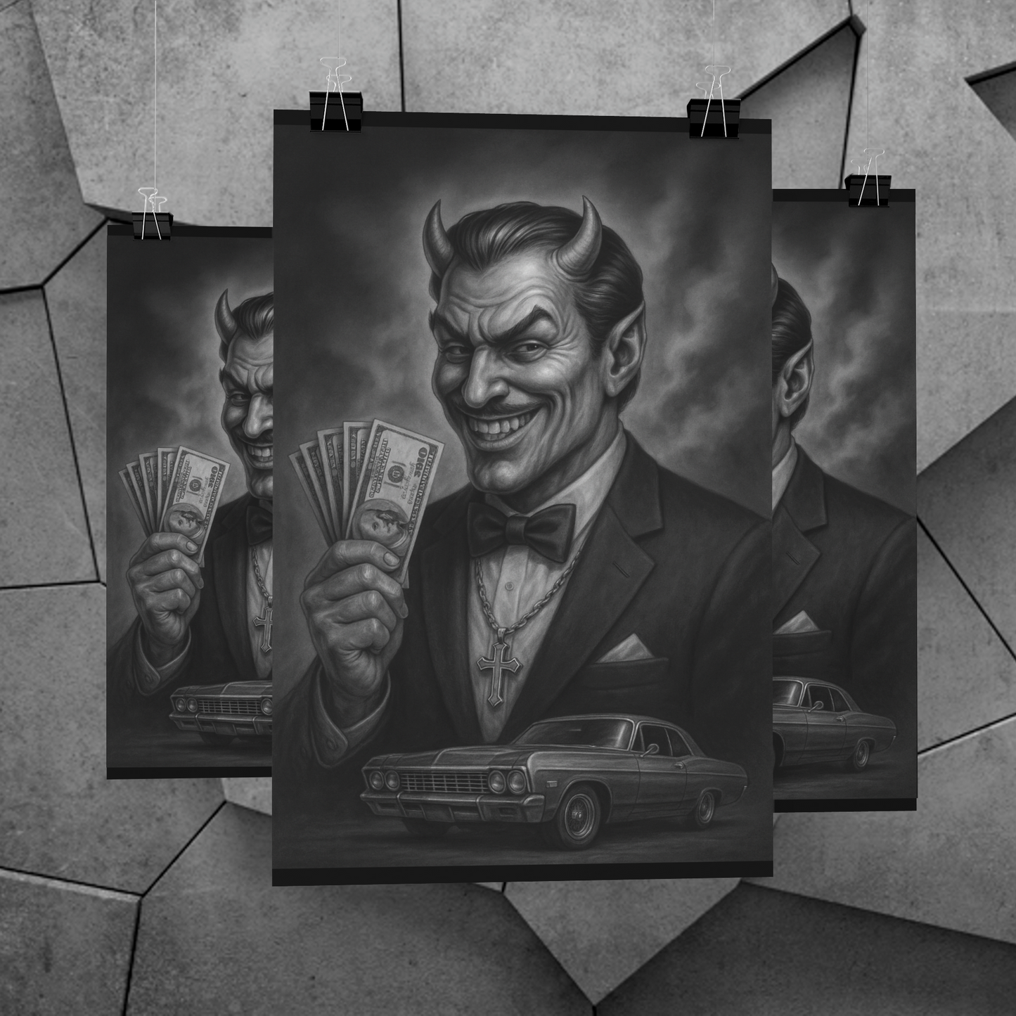 Chicano Series/Evil/ BarrioArt Poster