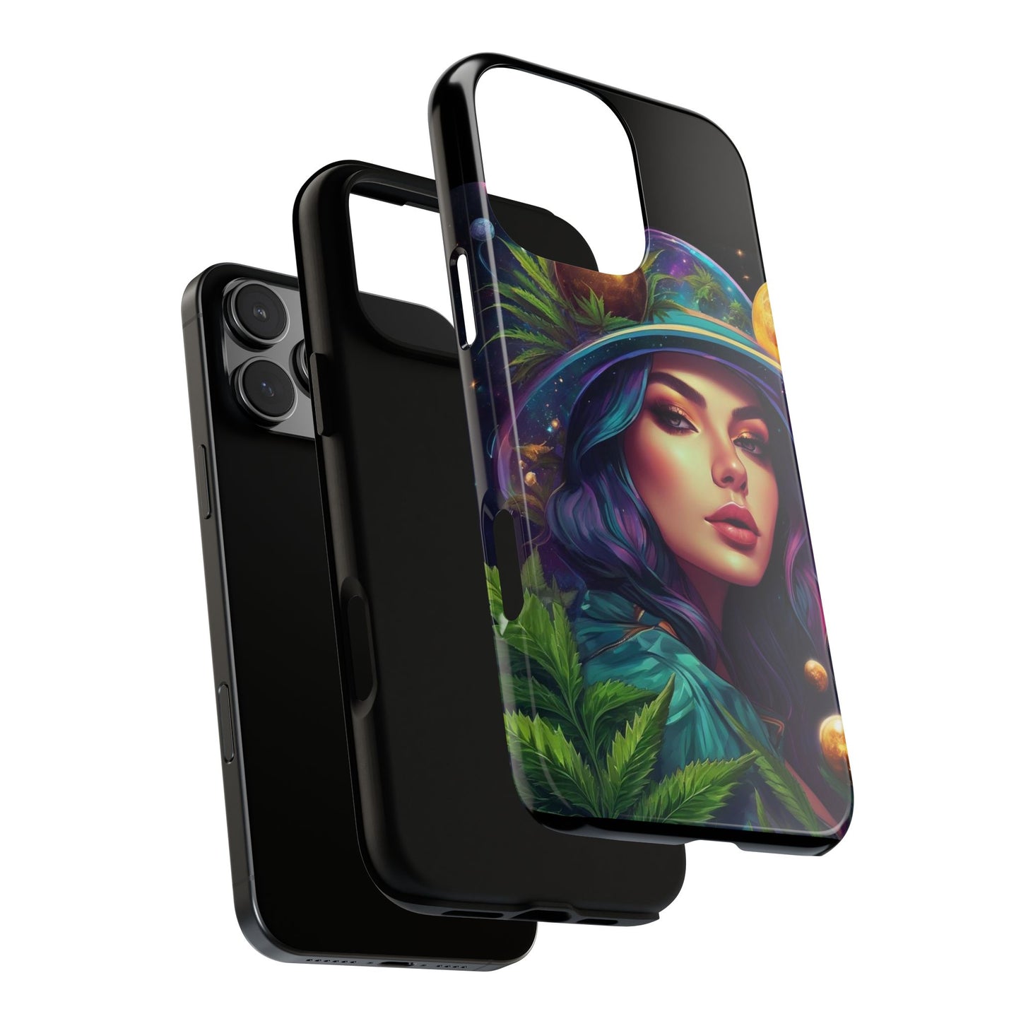Mystic Cannabis Girl Phone Case | Tough Cases, Trendy Phone Accessory,
