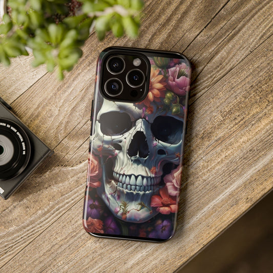 SkullFlowers Phone Case | Tough Cases, Trendy Phone Accessory,