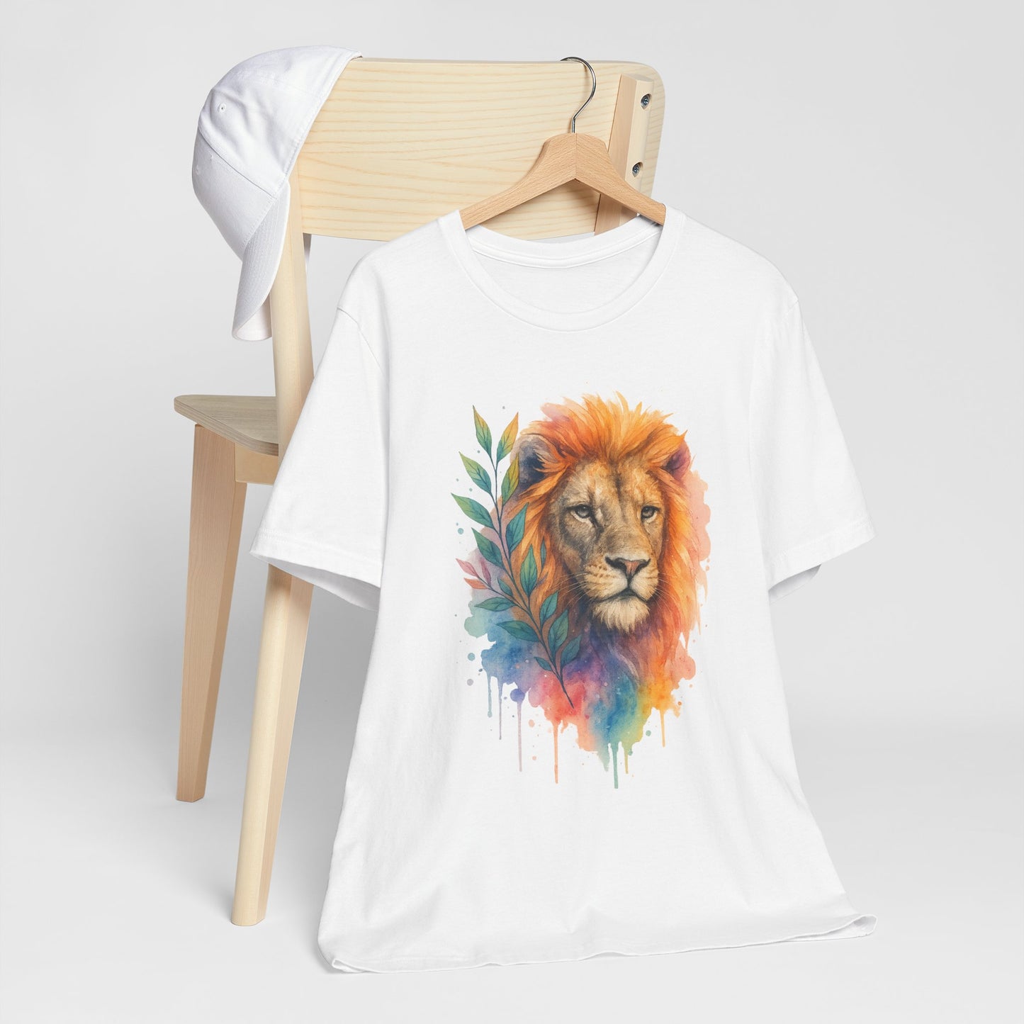 Watercolor/ Lion / Unisex Tee