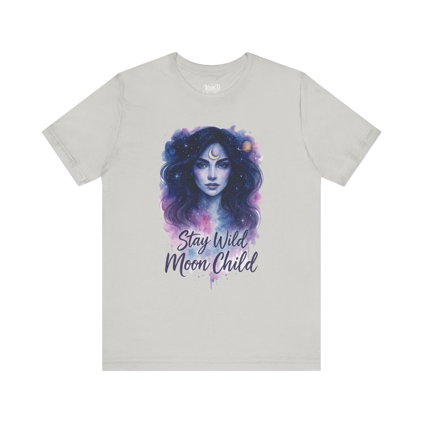 Watercolor/ Space Girl 2/ Unisex Tee
