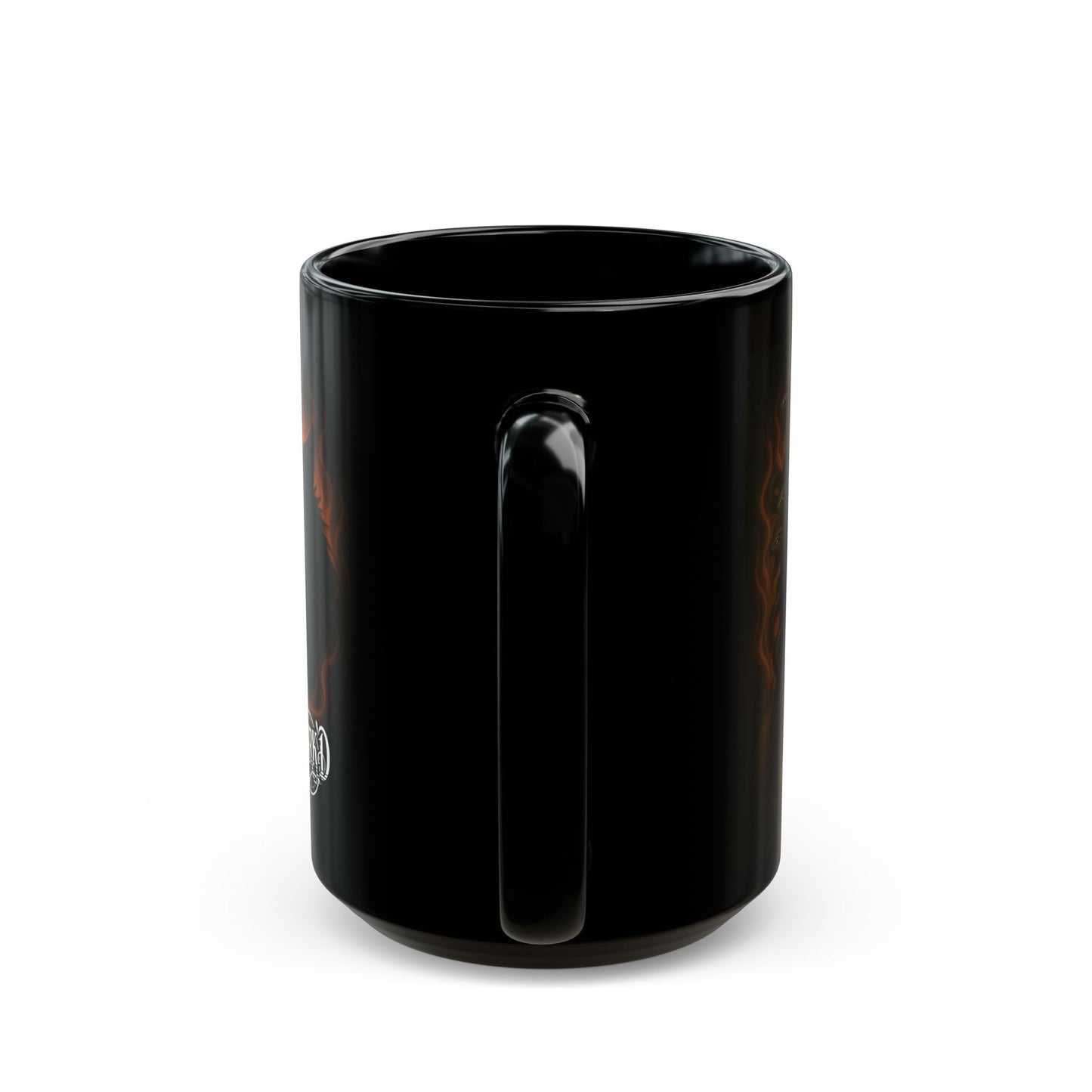 Gothic Fantasy Mug, Black 11oz/15oz Coffee Cup, DarkArt