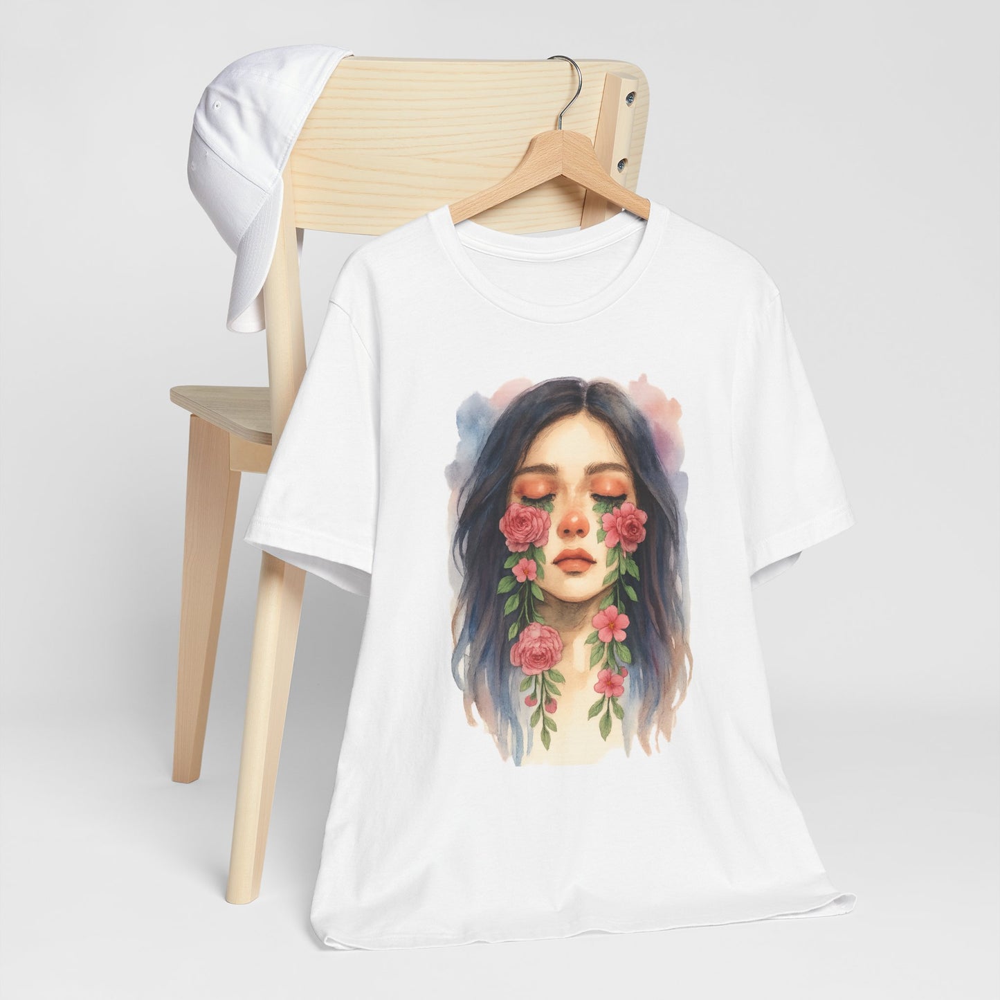 Watercolor/ Crying Girl / Unisex Tee