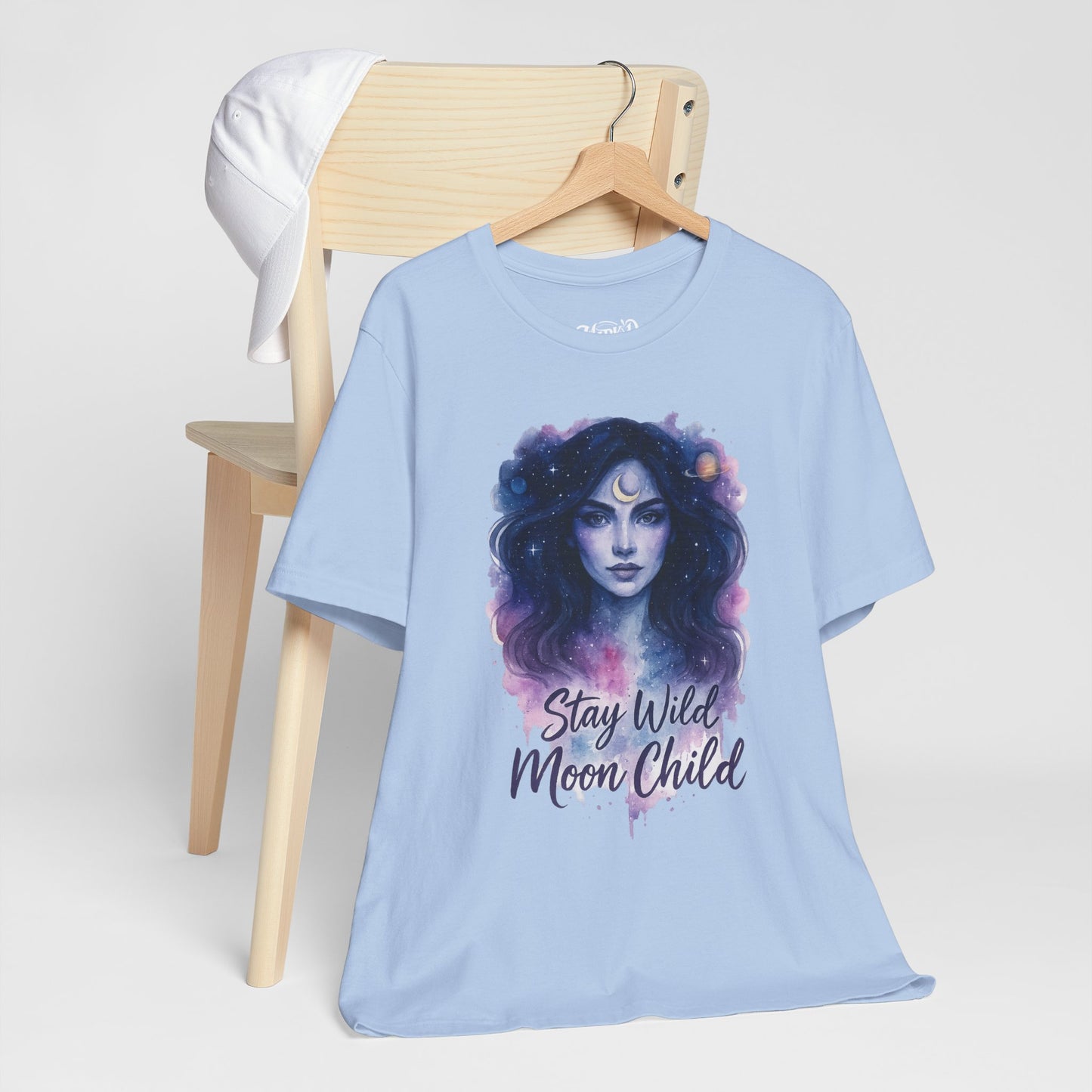 Watercolor/ Space Girl 2/ Unisex Tee