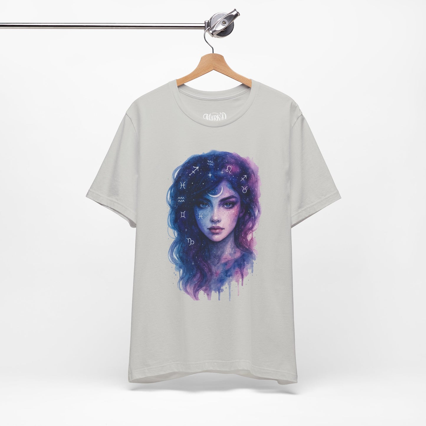Watercolor/ Space Girl/ Unisex Tee