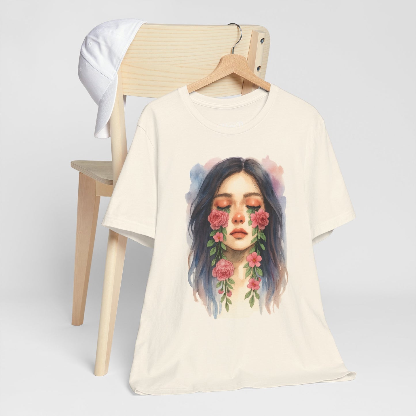Watercolor/ Crying Girl / Unisex Tee