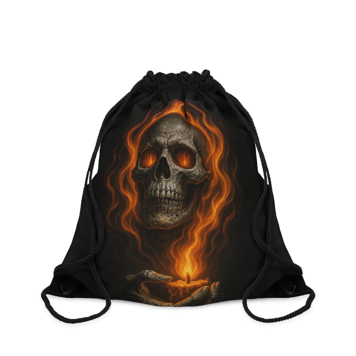 Mystic/Gothic Skull and Snake Drawstring Bag | DarkArt