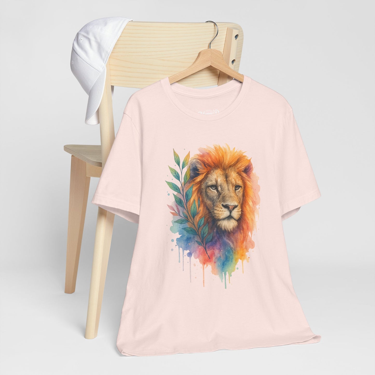 Watercolor/ Lion / Unisex Tee