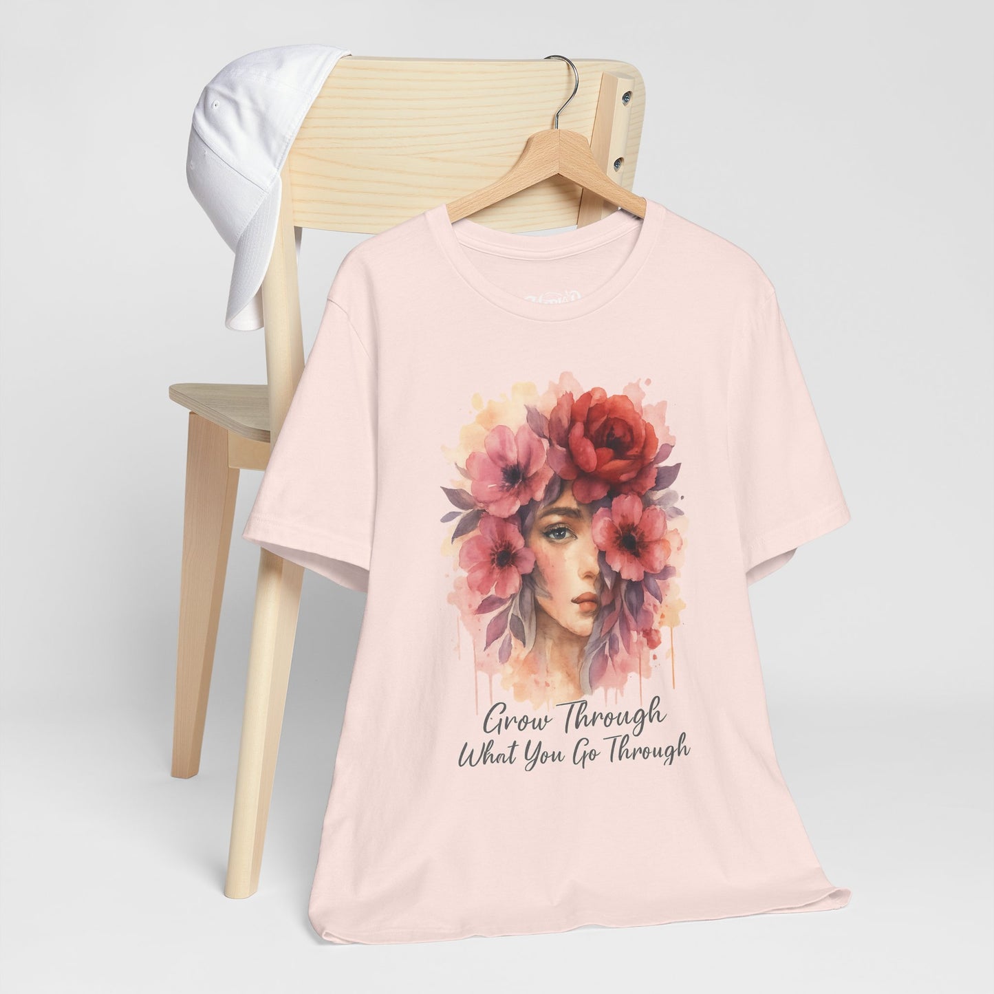 Watercolor/ Grow Through/ Unisex Tee