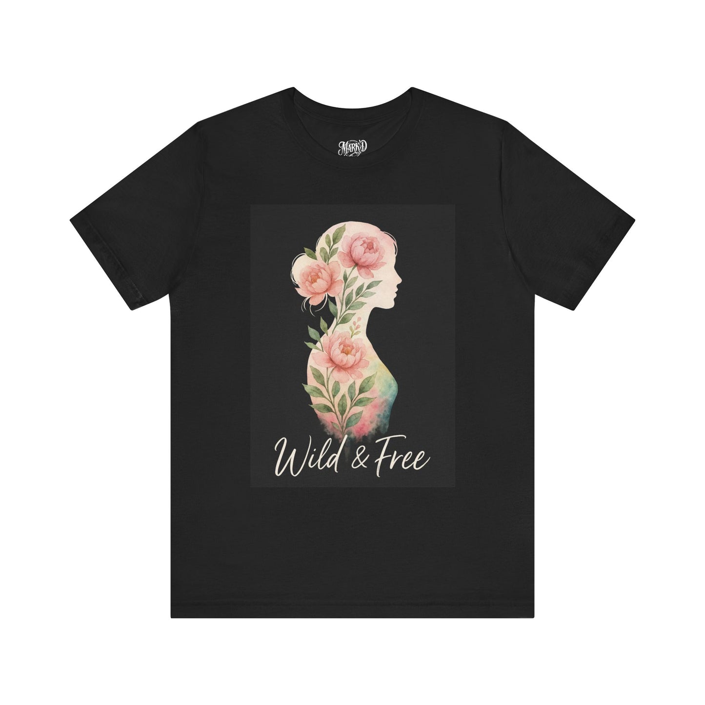 Watercolor/ Wild and Free/ Unisex Tee
