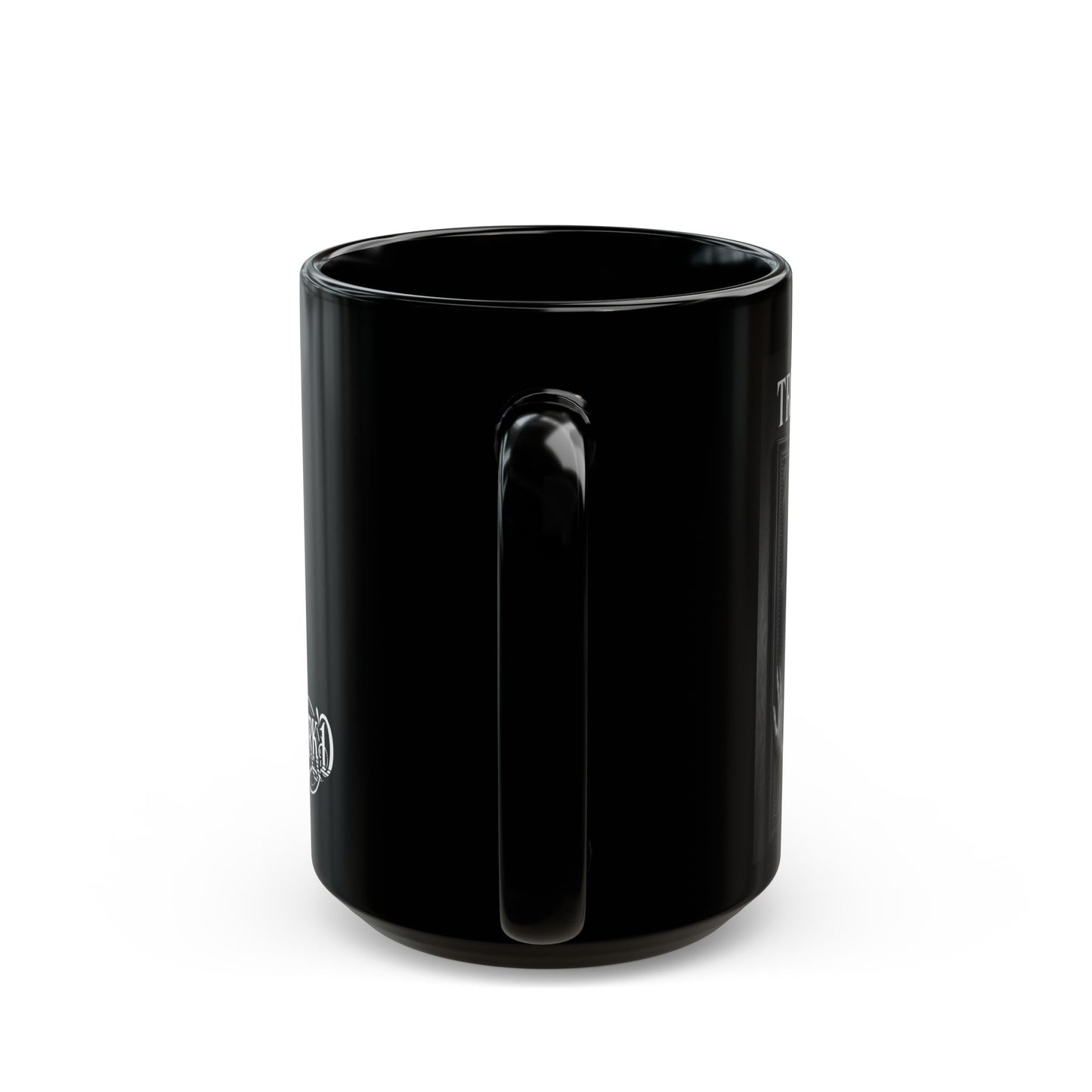 Trust No One Mug, Black 11oz/15oz Coffee Cup, DarkArt