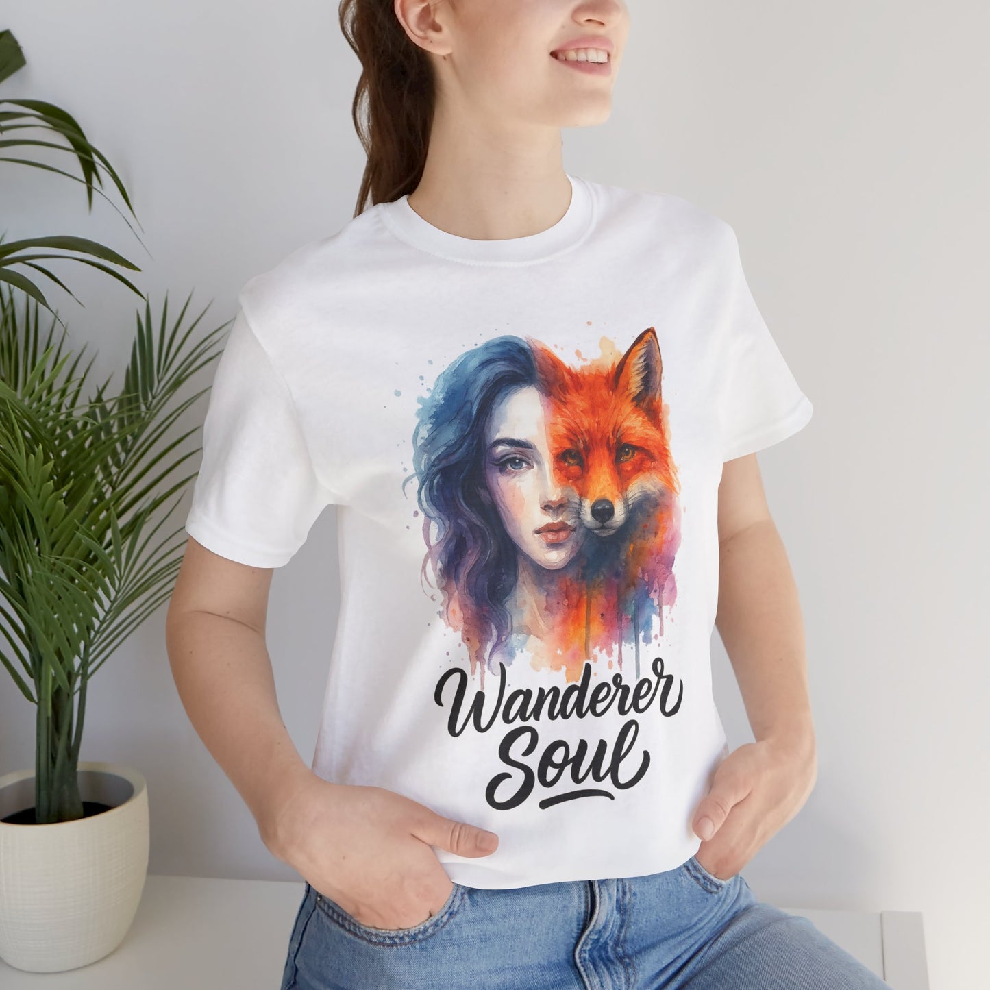 Watercolor/ Wanderer Soul / Unisex Tee