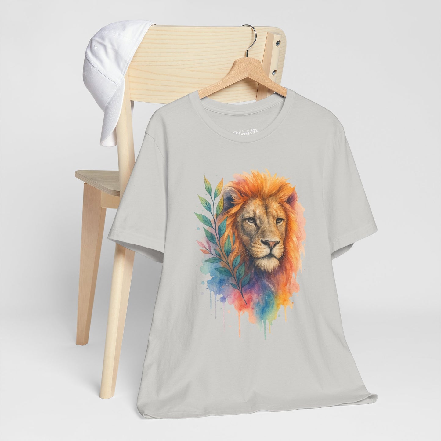 Watercolor/ Lion / Unisex Tee