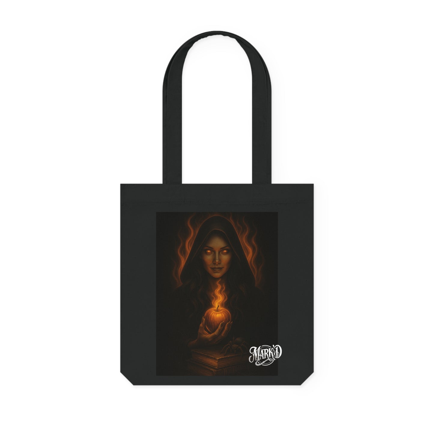 Mystic/Gothic Witch Woven Tote Bag/ DarkArt Bag