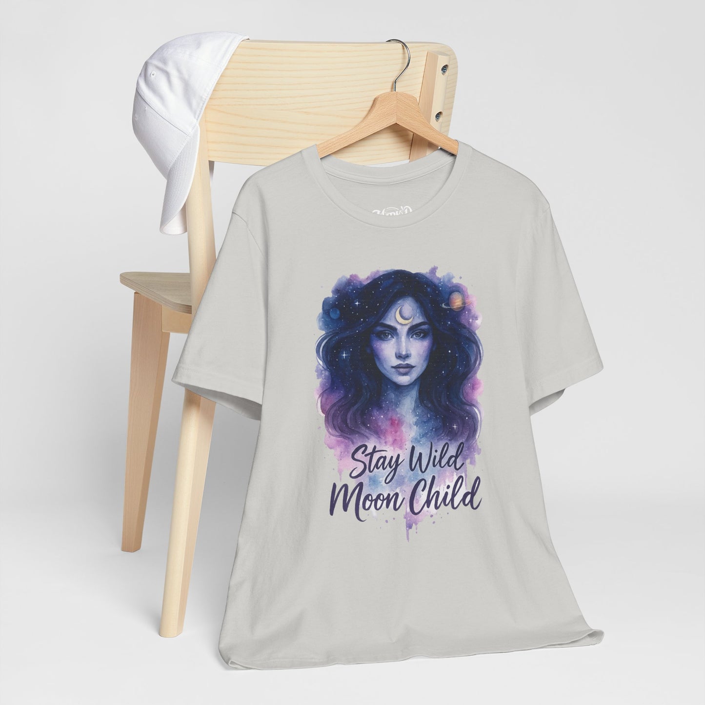 Watercolor/ Space Girl 2/ Unisex Tee