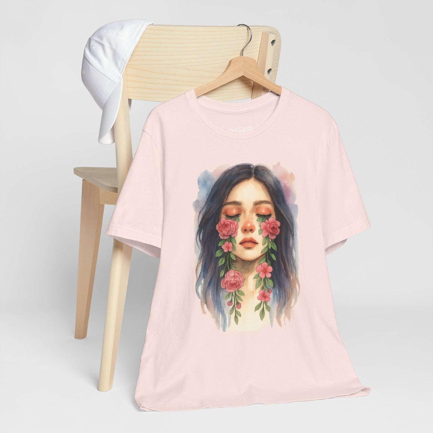 Watercolor/ Crying Girl / Unisex Tee