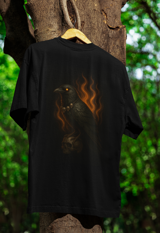 Mystic Gothic Raven Tee / DarkArt  unisex T-shirt