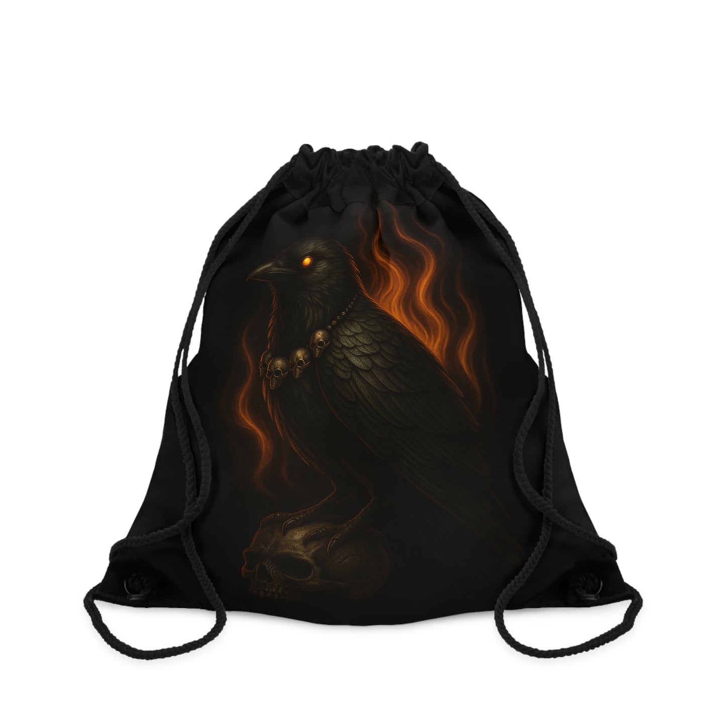 Mystic/Gothic Raven Drawstring Bag | DarkArt
