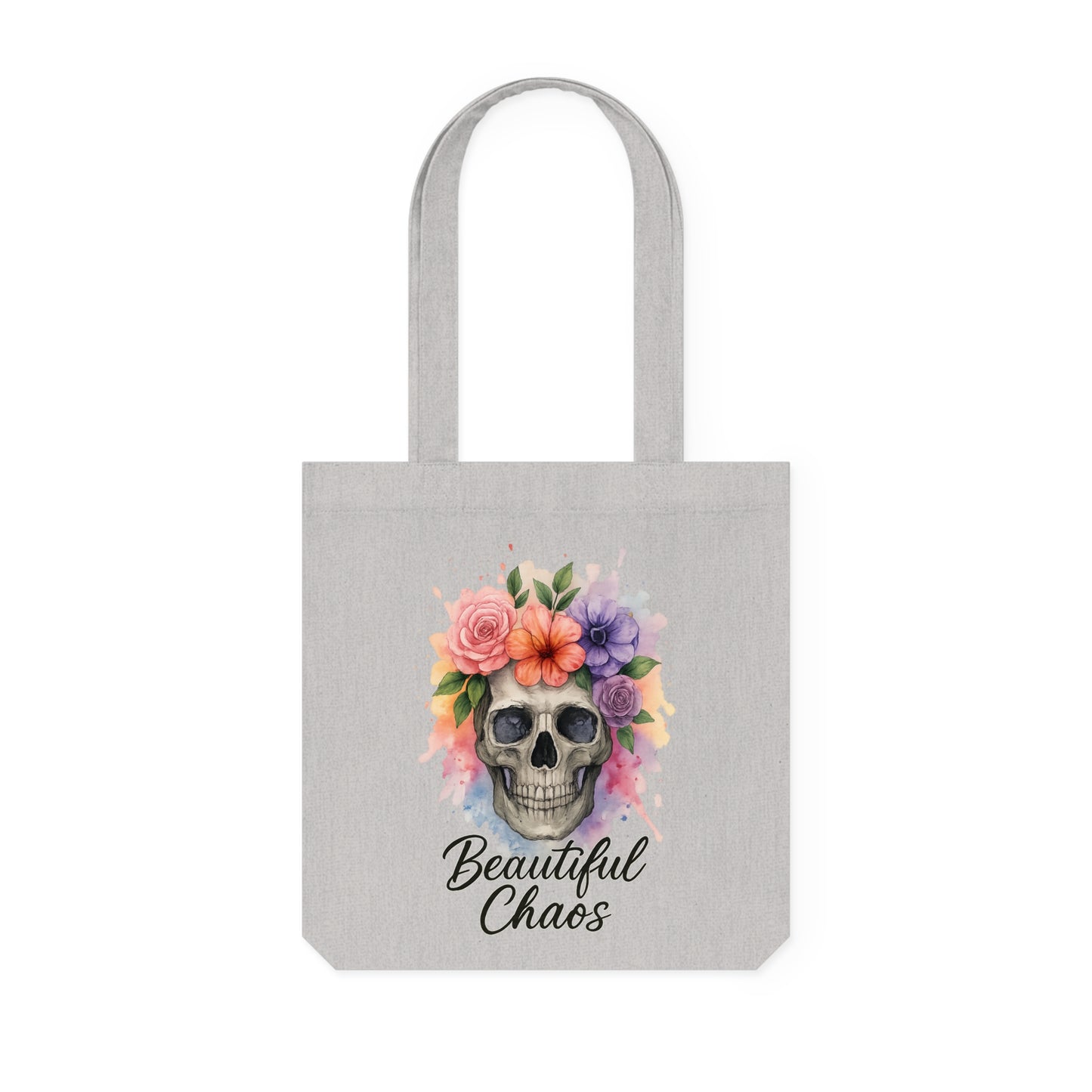 Watercolor/ Beautiful Chaos/ Woven Tote Bag