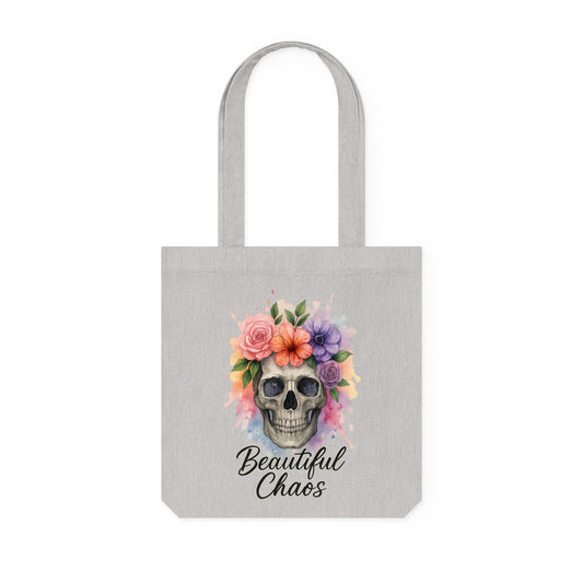 Watercolor/ Beautiful Chaos/ Woven Tote Bag