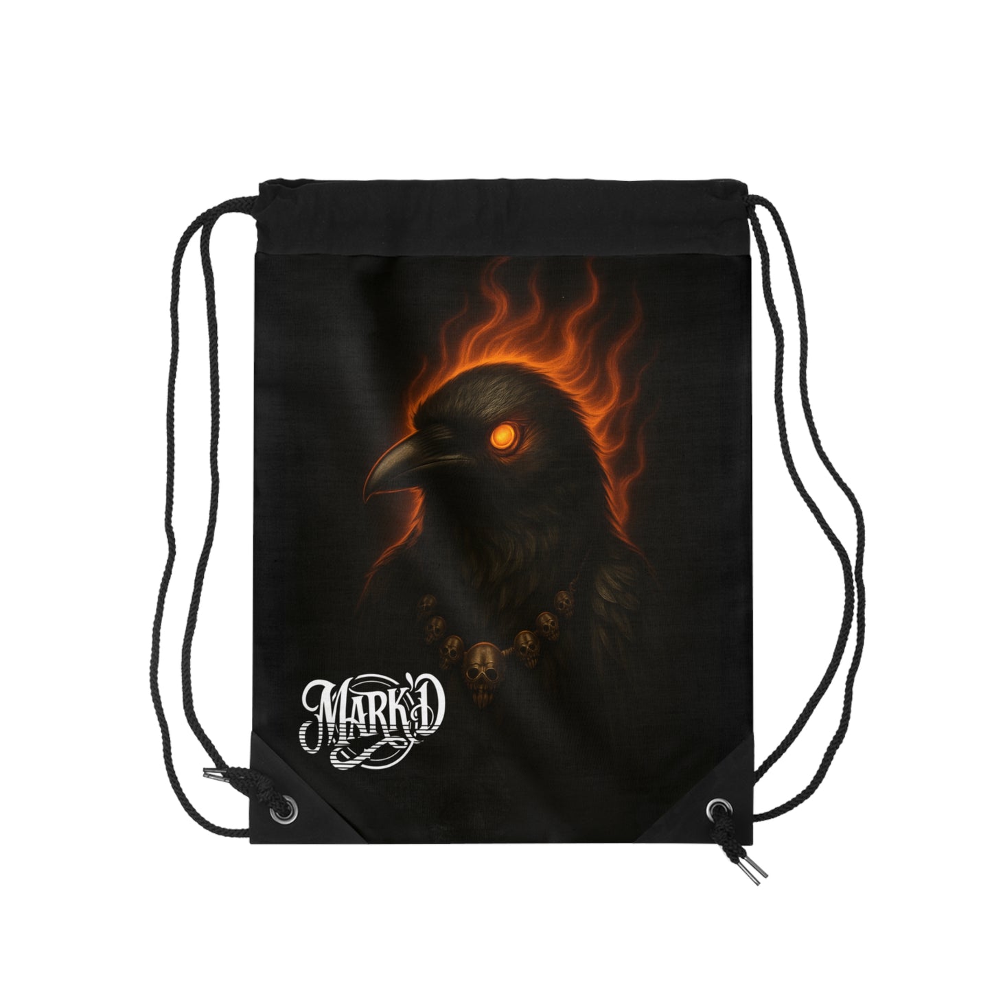 Mystic/Gothic Raven Drawstring Bag | DarkArt