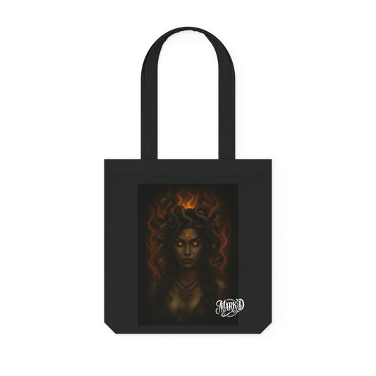 Mystic/Gothic Medusa Woven Tote Bag/ DarkArt Bag
