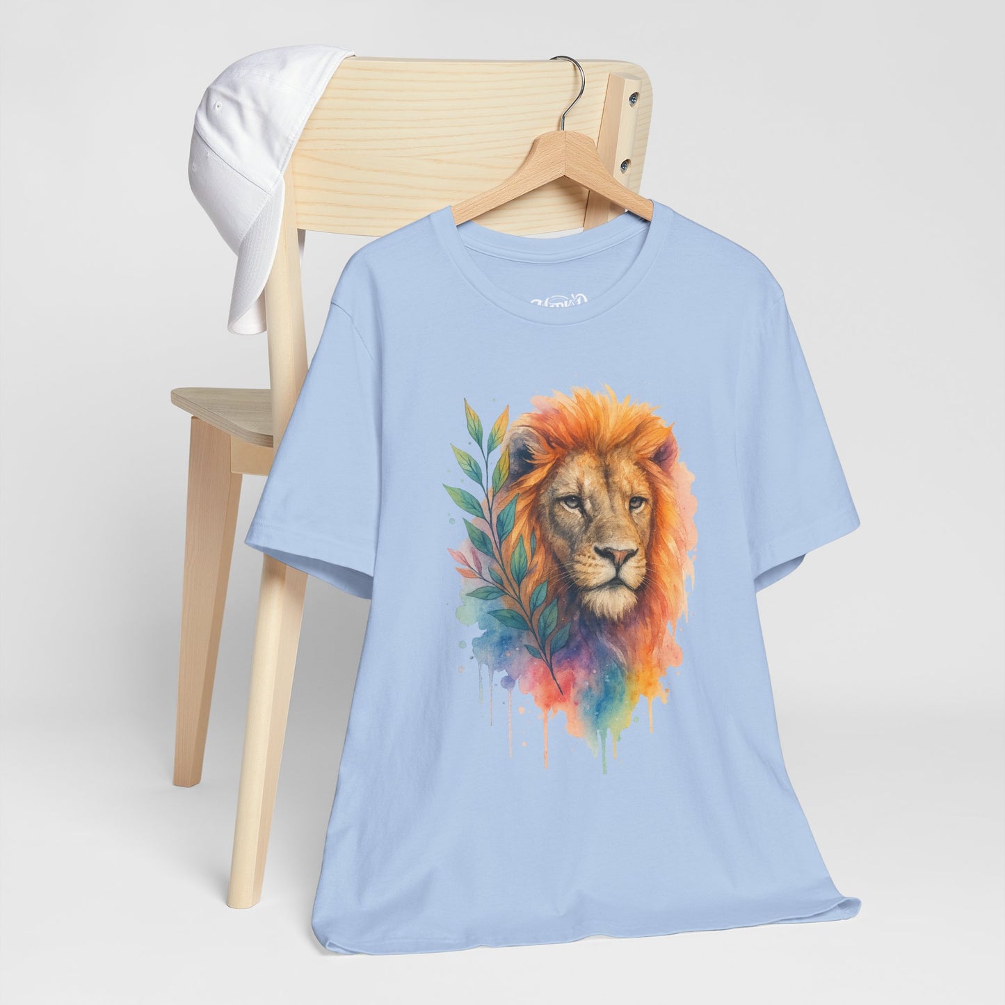 Watercolor/ Lion / Unisex Tee
