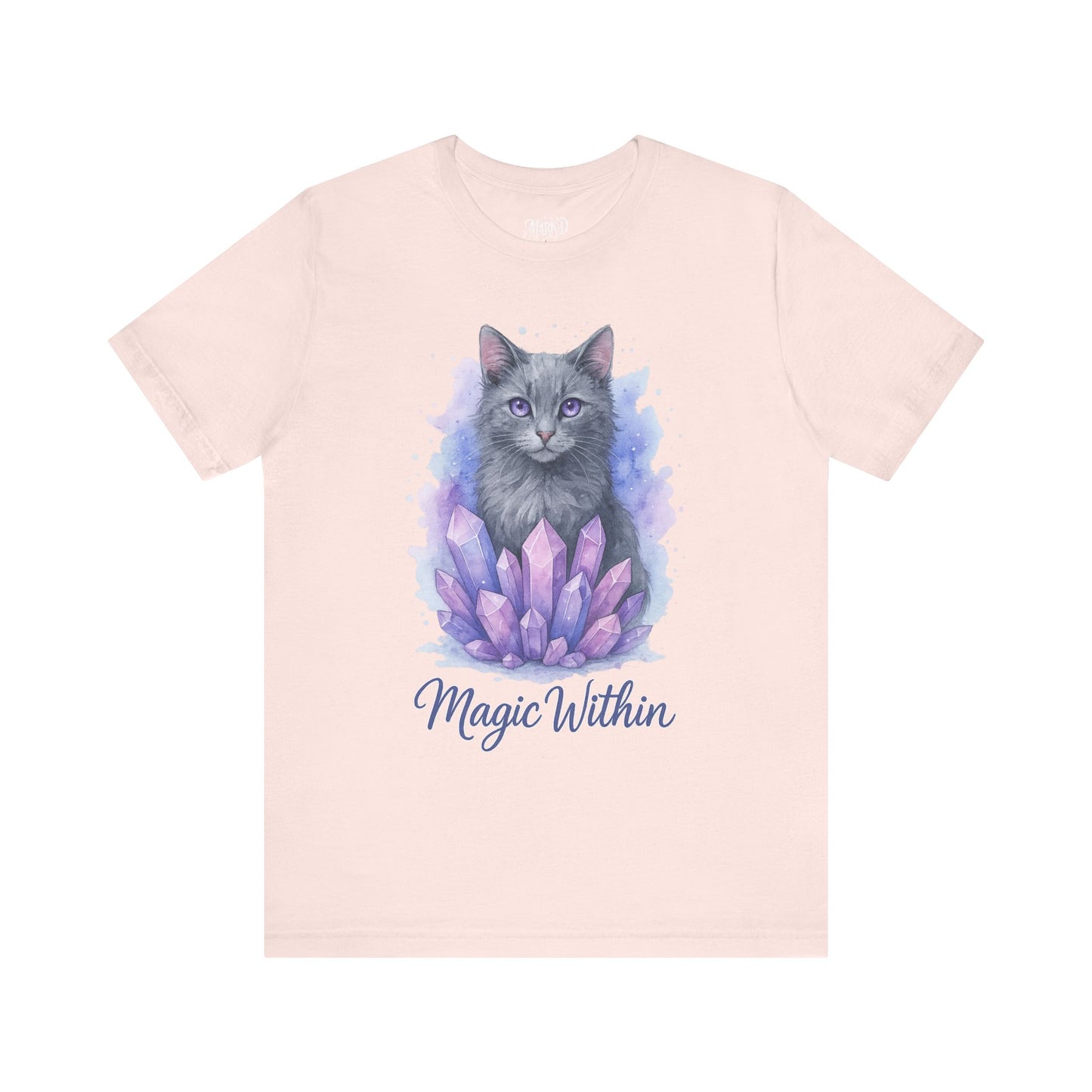 Watercolor/ Magic Within/Cat/ Unisex Tee