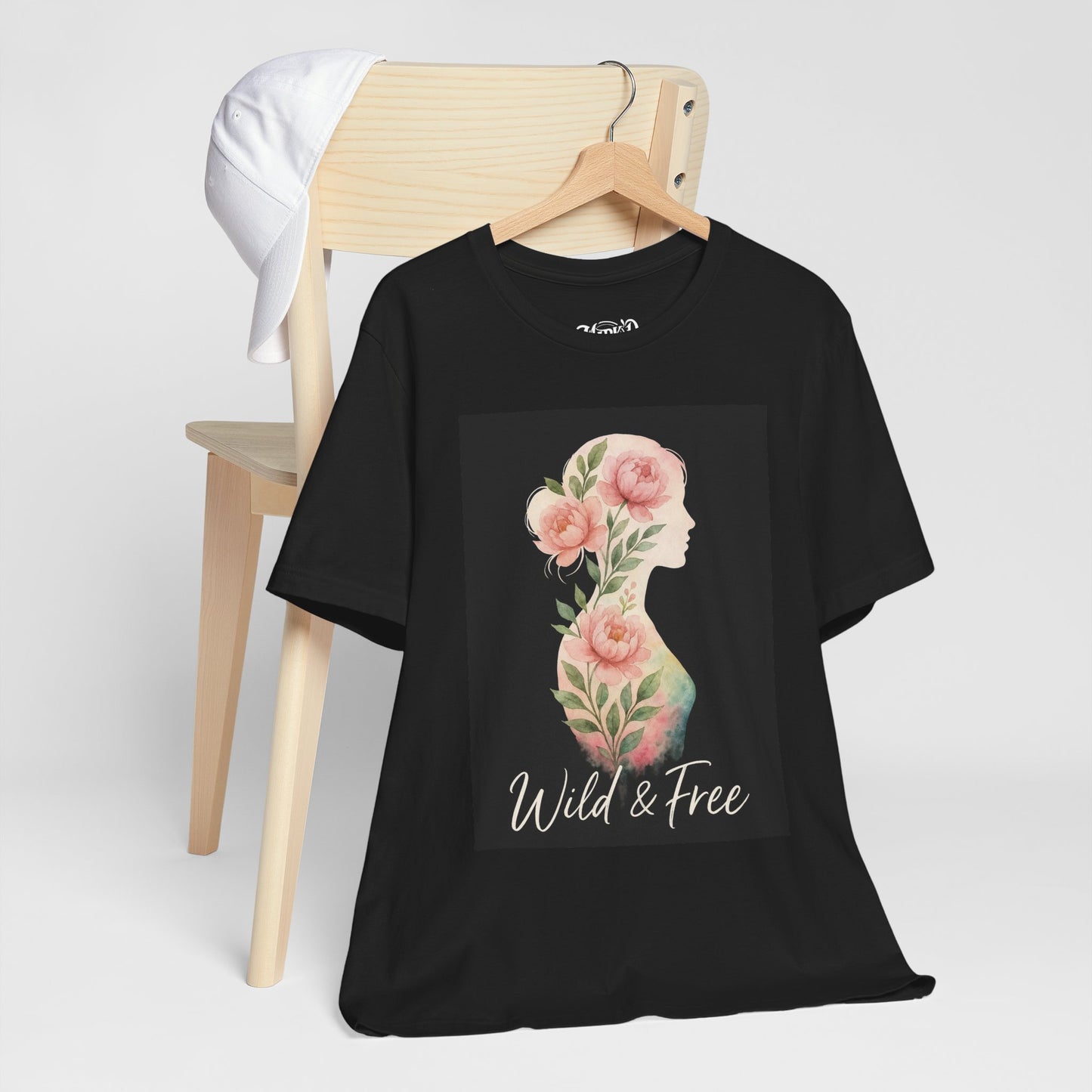 Watercolor/ Wild and Free/ Unisex Tee