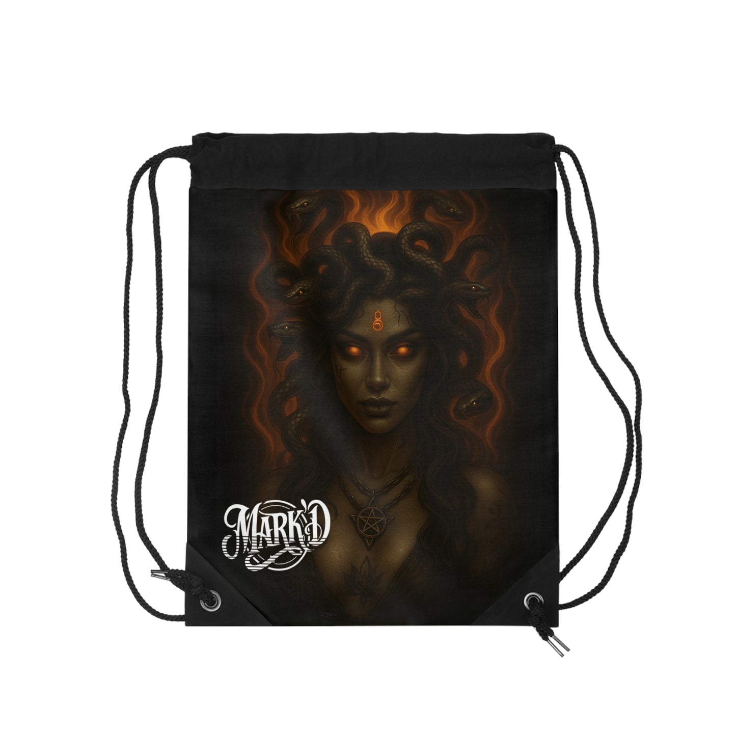 Mystic/Gothic Witch and Medusa Drawstring Bag | DarkArt