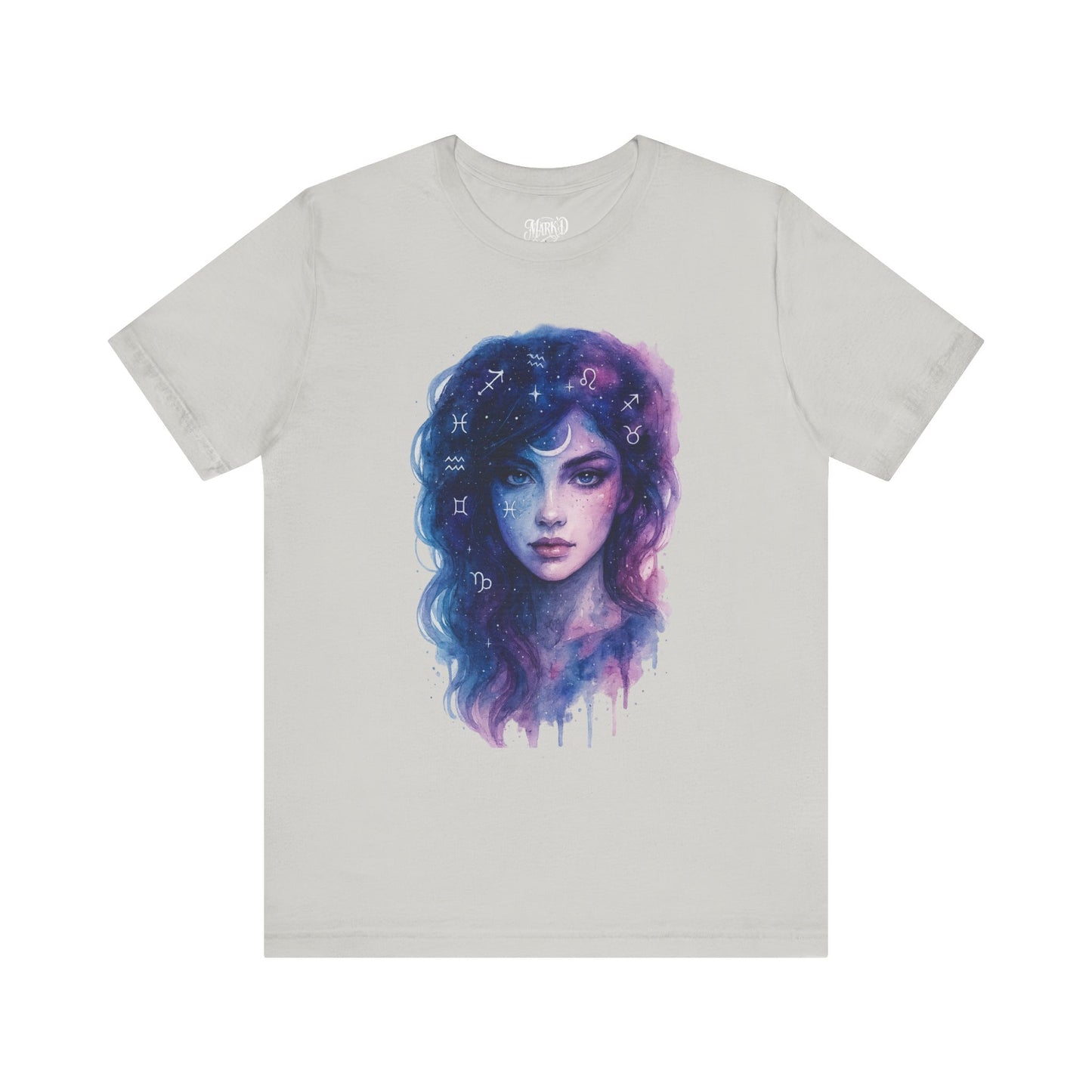 Watercolor/ Space Girl/ Unisex Tee