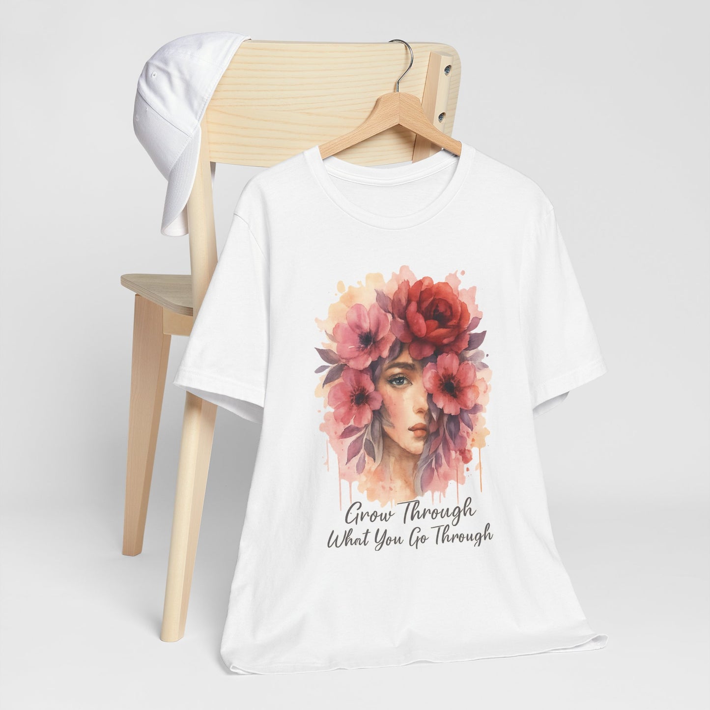 Watercolor/ Grow Through/ Unisex Tee