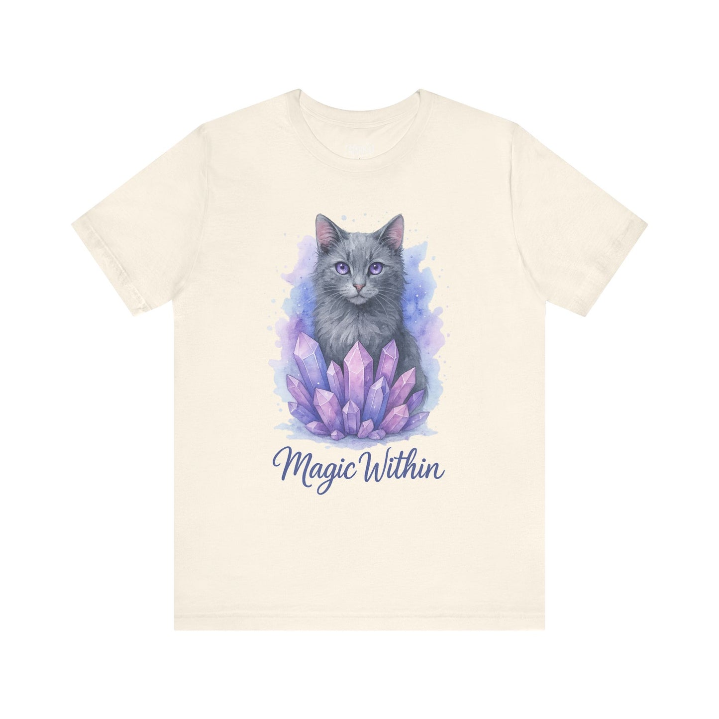 Watercolor/ Magic Within/Cat/ Unisex Tee